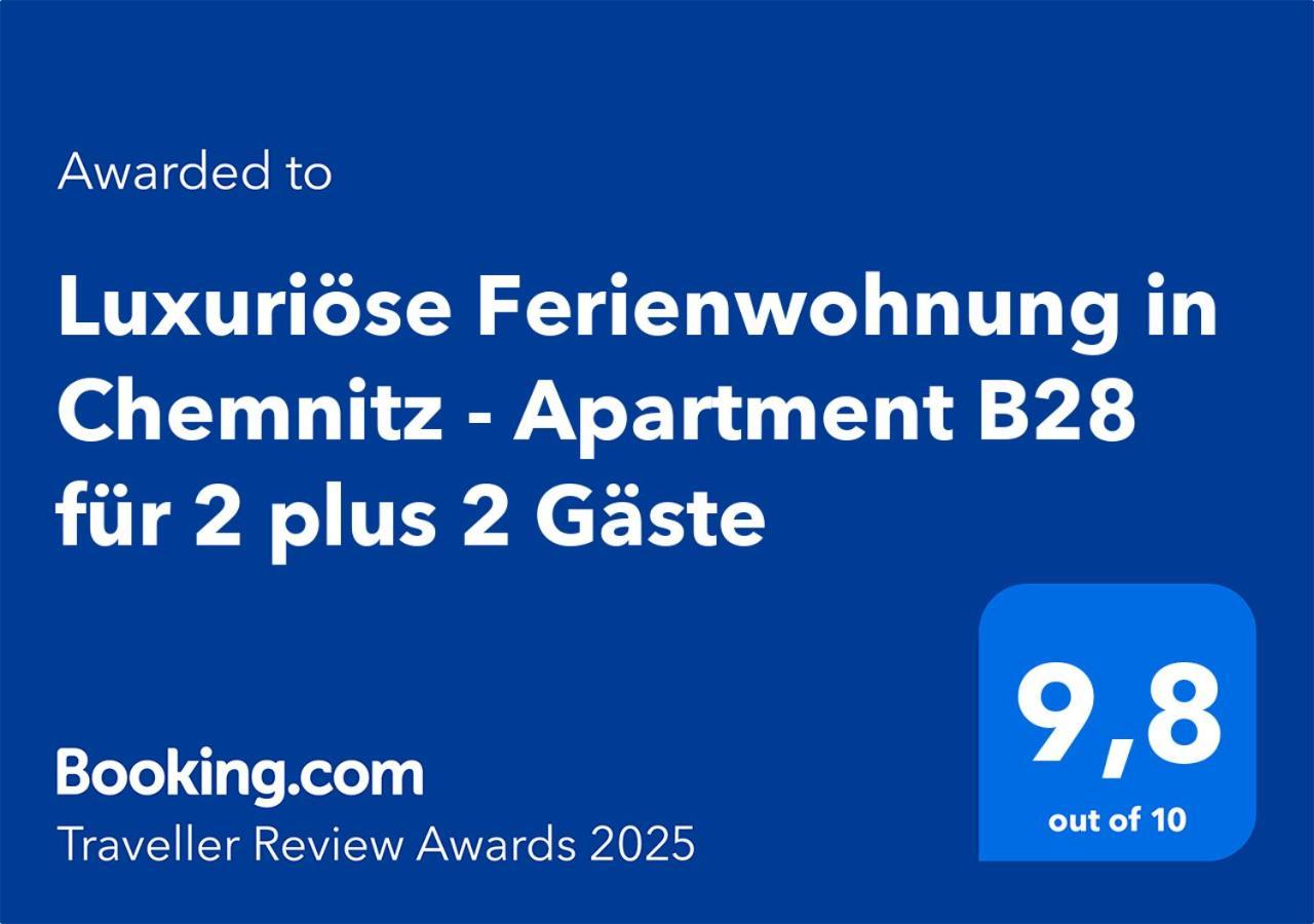 Luxurioese Ferienwohnung In Chemnitz - Apartment B28 Fuer 2 Plus 2 Gaeste Екстериор снимка